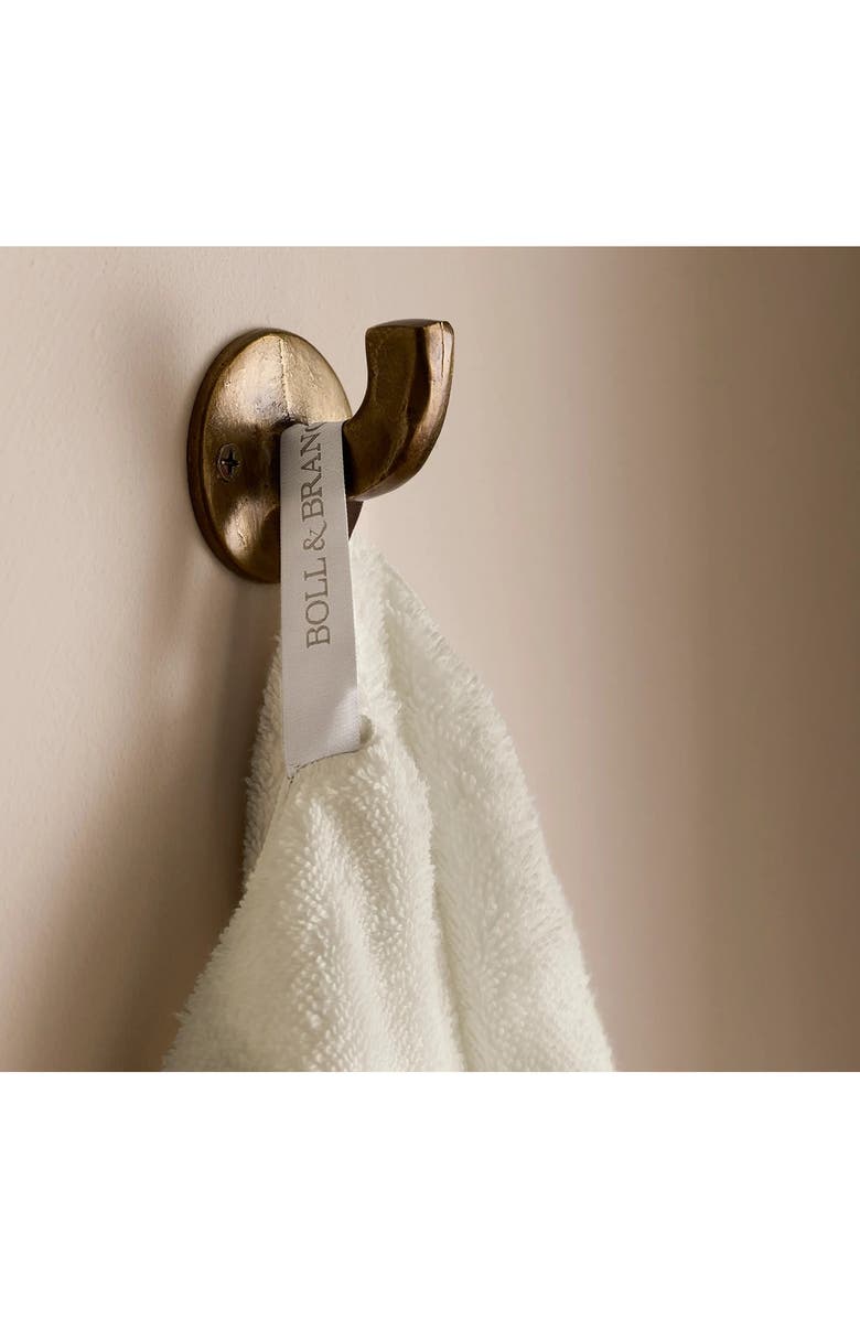 Boll & Branch Ultraplush Organic Cotton Bath Towel, Alternate, color, Cream