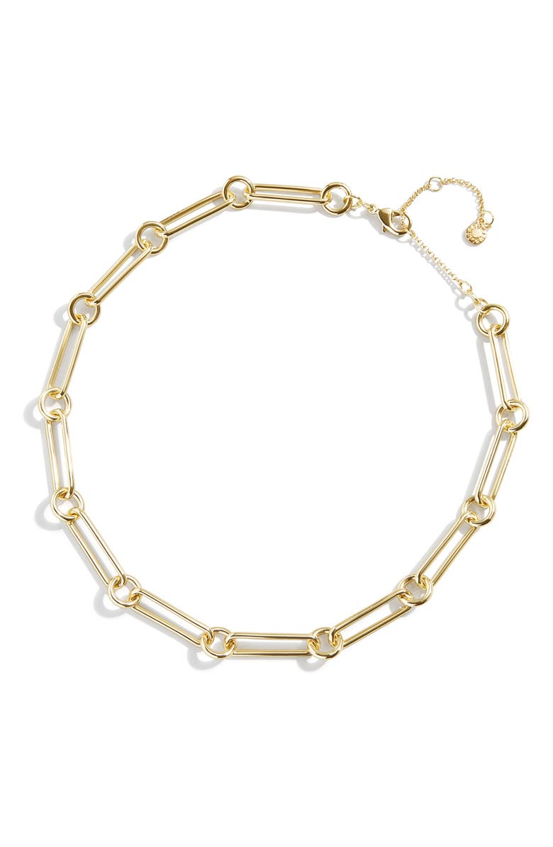 BaubleBar Emma Chain Necklace, Main, color, 