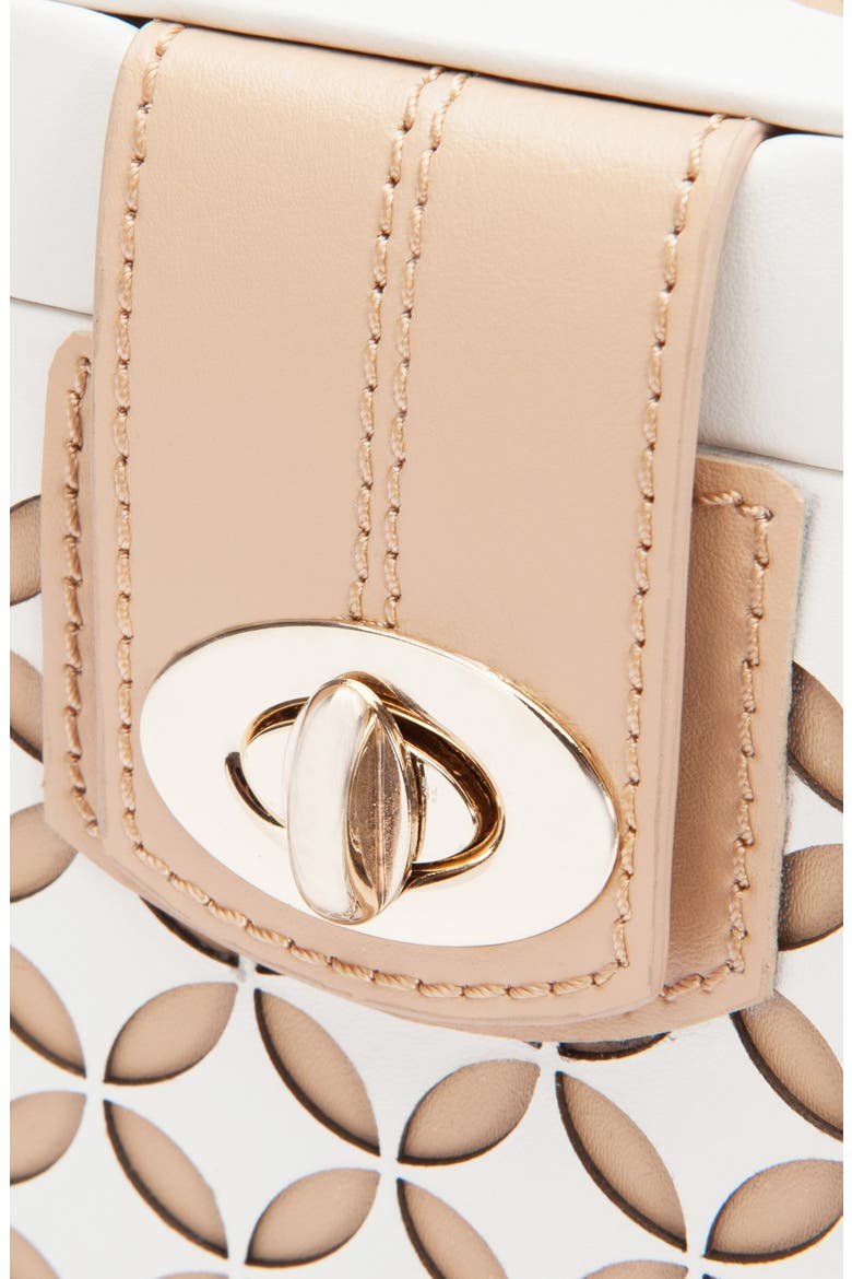 'Chloe' Jewelry Box, Alternate, color, CREAM