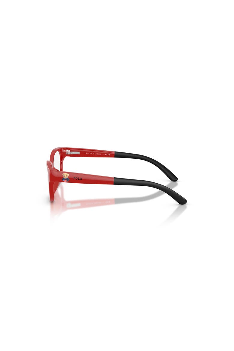 47mm Rectangle optical glasses, Alternate, color, Red
