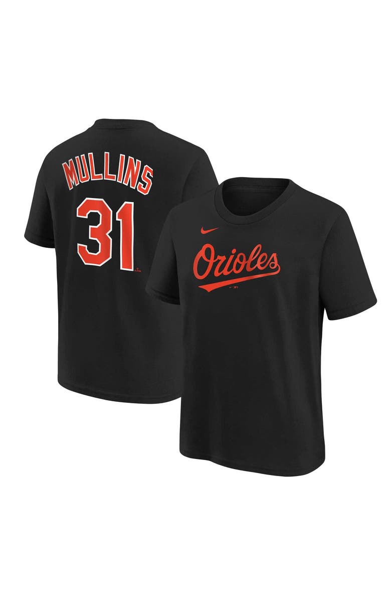 Nike Youth Nike Cedric Mullins Black Baltimore Orioles Player Name & Number T-Shirt, Main, color, 