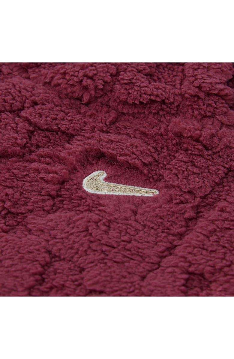 Nike Cozy Fleece Hoodie & Pants Set, Alternate, color, Sweet Beet
