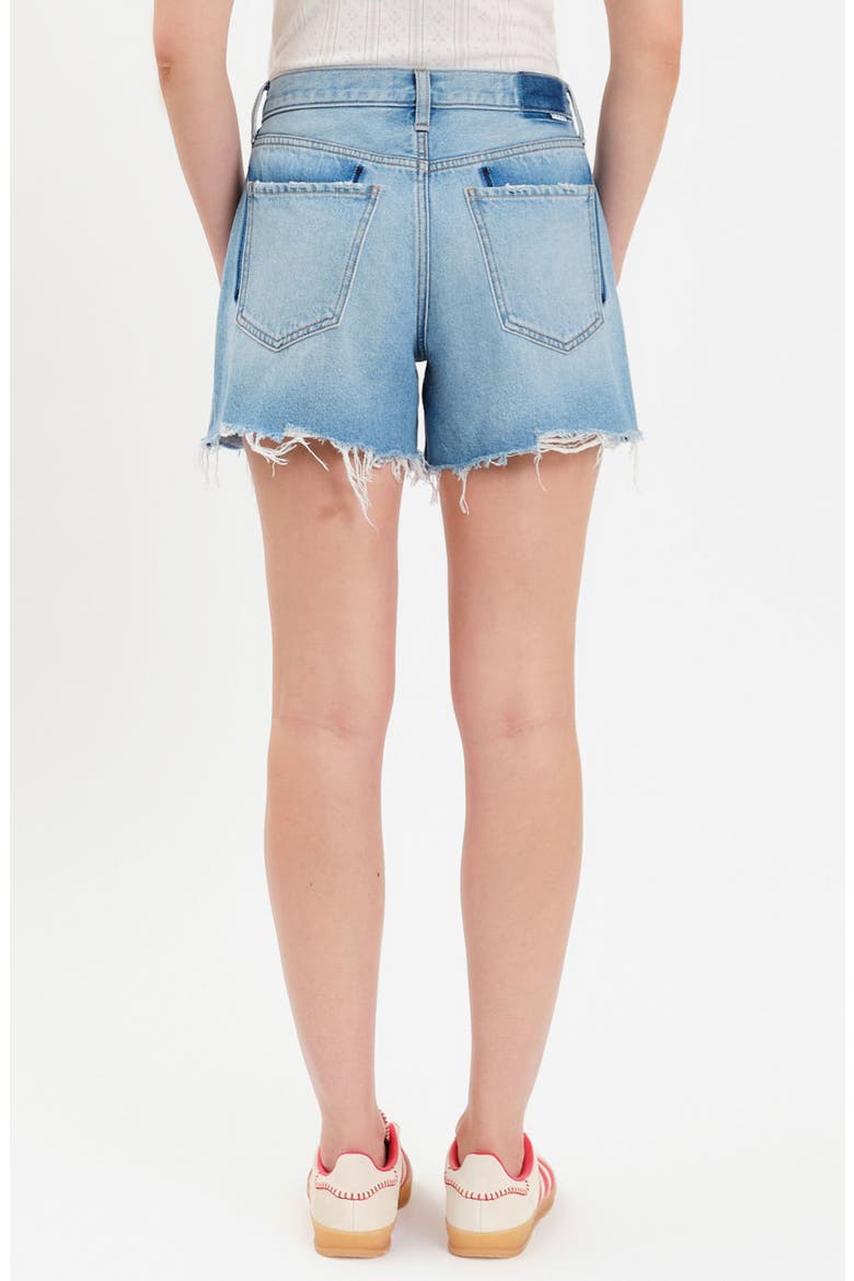 Crossroads Cutoff Denim Shorts, Alternate, color, PULSE