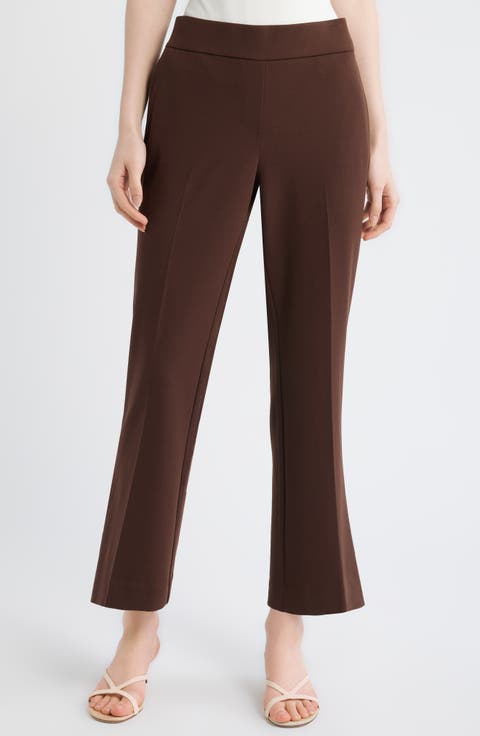 Pull-On Ankle Pants