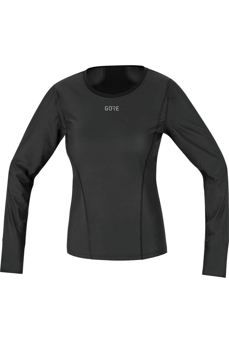 Windstopper Base Layer Long-Sleeve Shirt - Women's, Main, color, Black