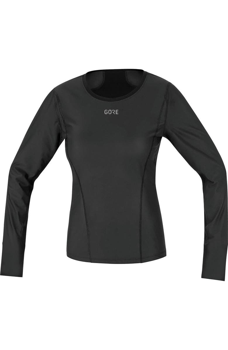 GOREWEAR Windstopper Base Layer Long-Sleeve Shirt - Women's, Main, color, Black
