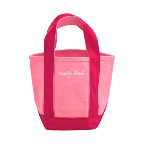 Book Theme Mini Boat Totes
