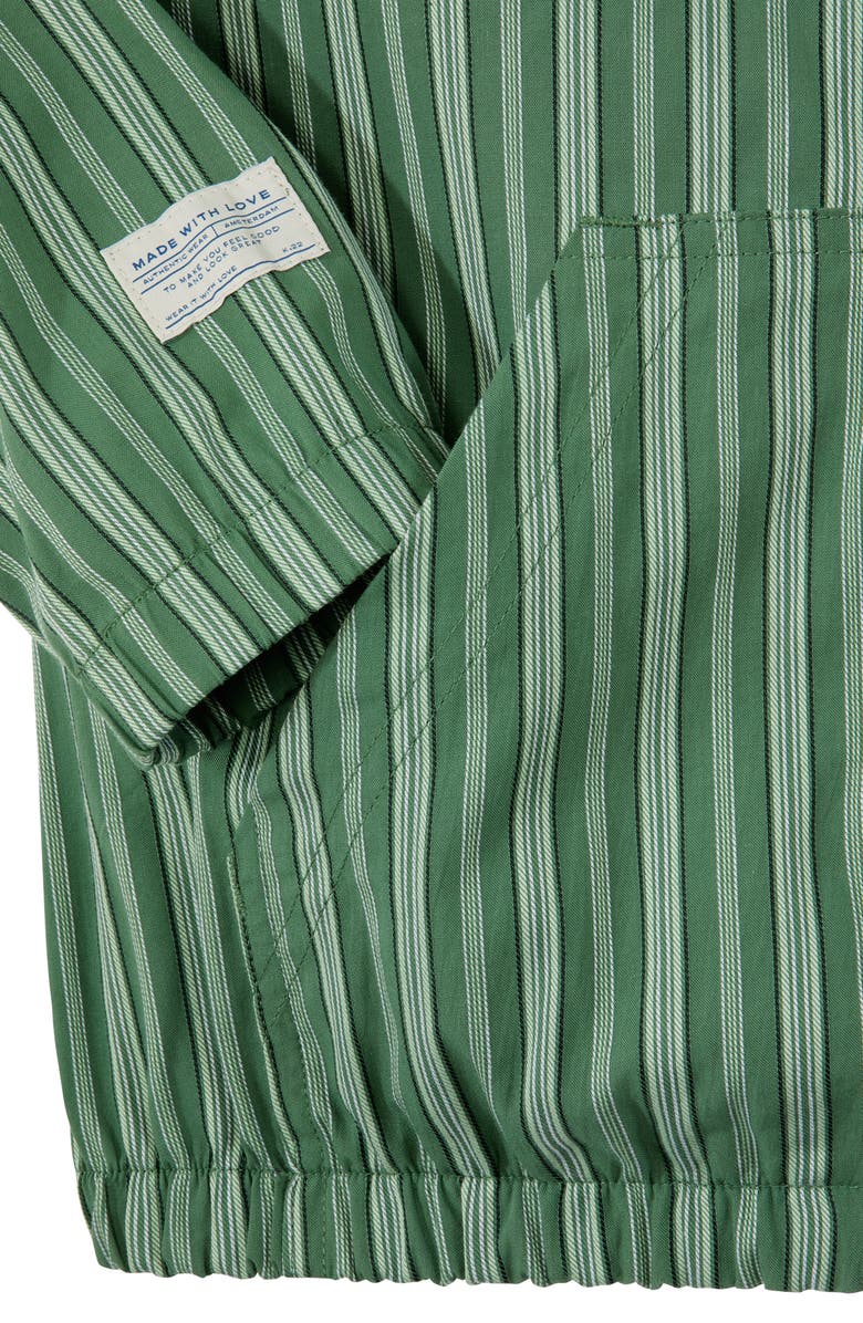 Scotch & Soda Kids' Novelty Yarn Dyed Jacket, Alternate, color, Medium Green