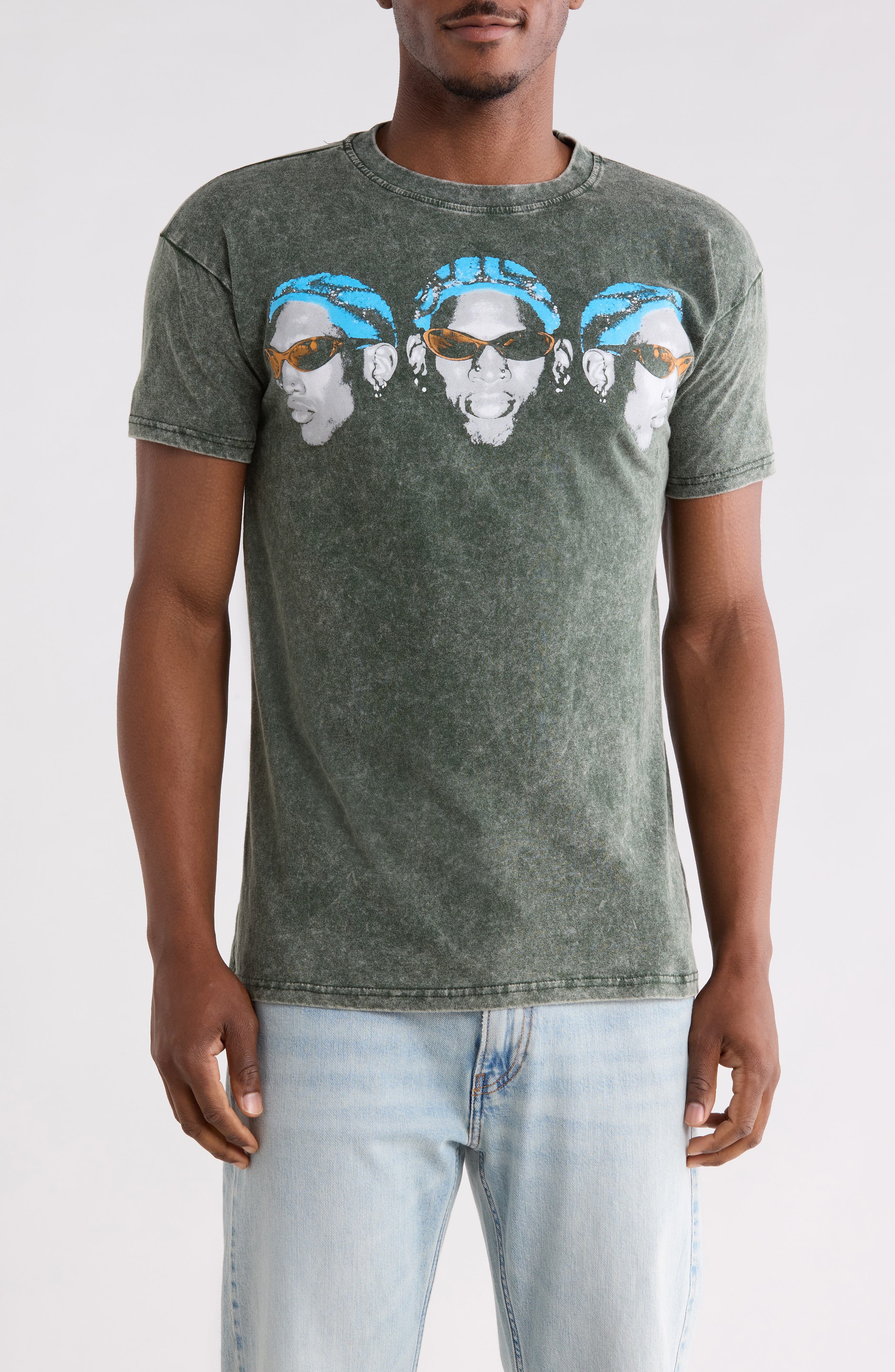 Rodman Heads Graphic Tee