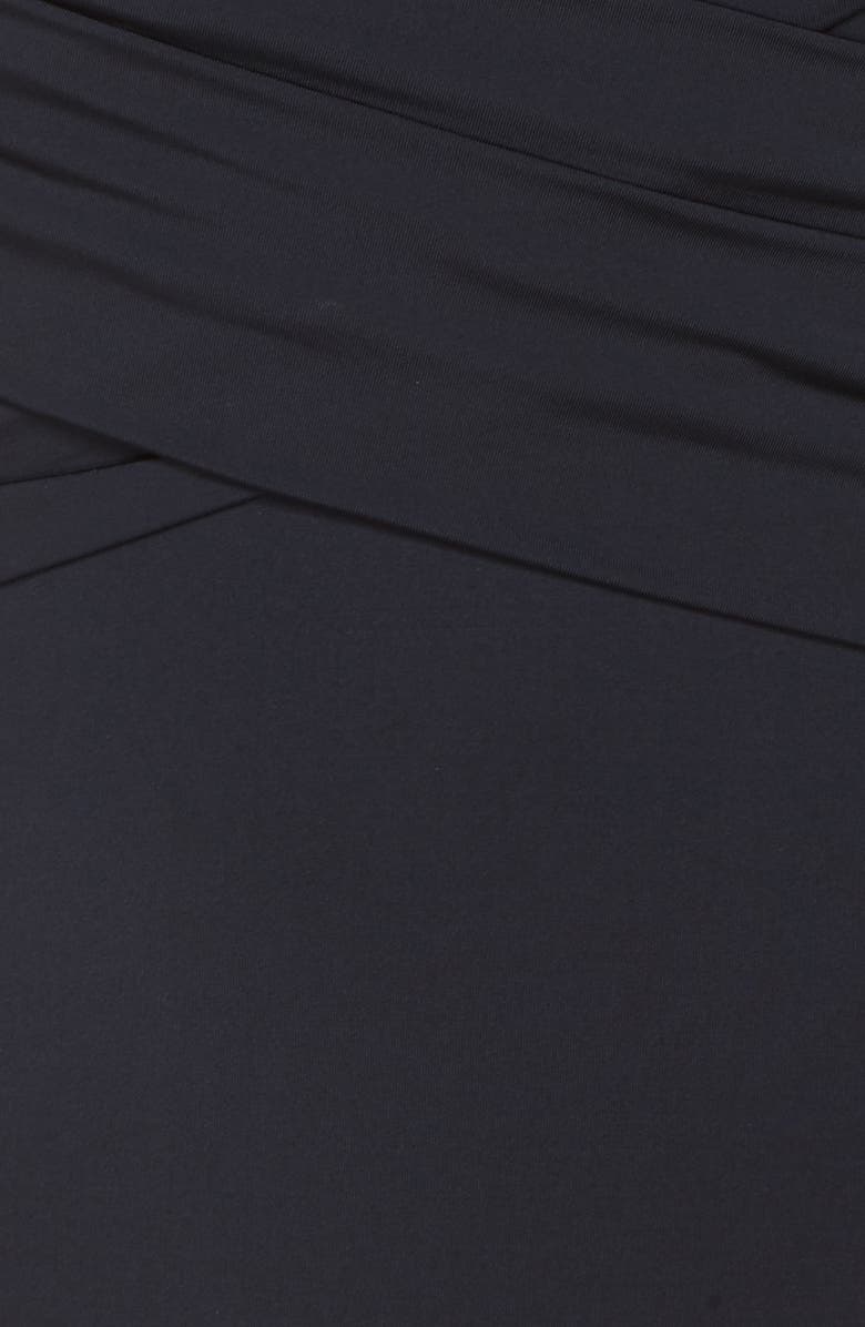 Trina Turk Wrap Front One-Piece Swimsuit, Alternate, color,