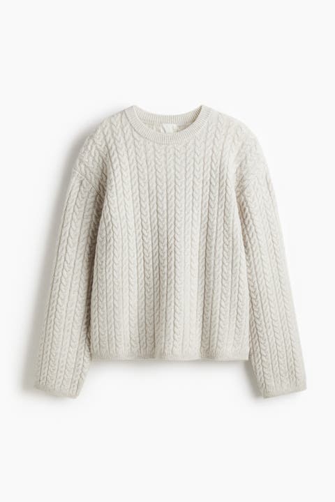 Cable-knit Jumper