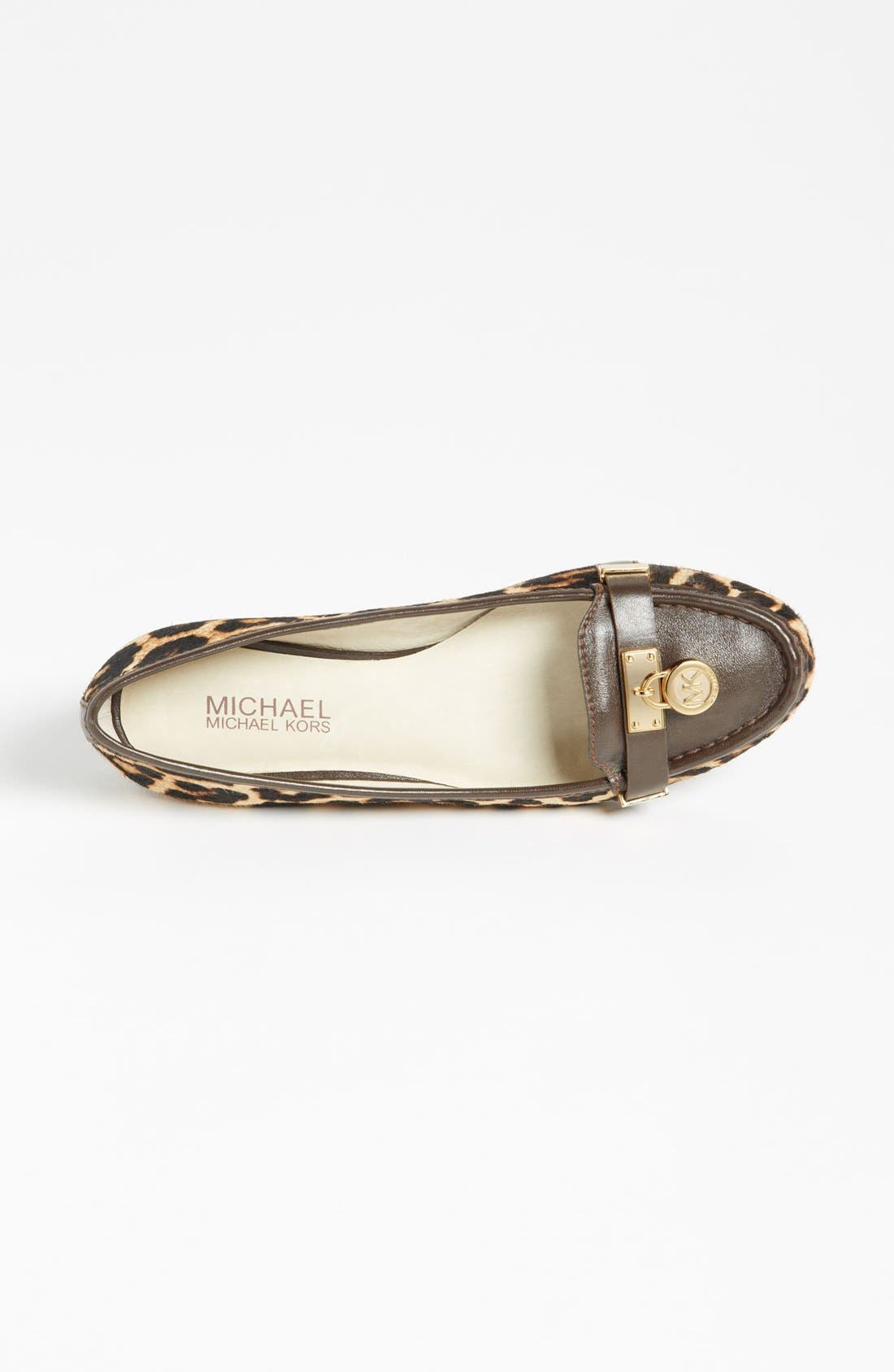 'Hamilton' Moccasin, Alternate, color, LEOPARD HAIRCALF