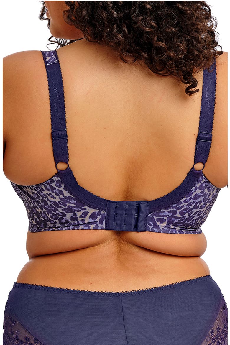 Lucie Full Figure Underwire Plunge Bra, Alternate, color, MIDNIGHT