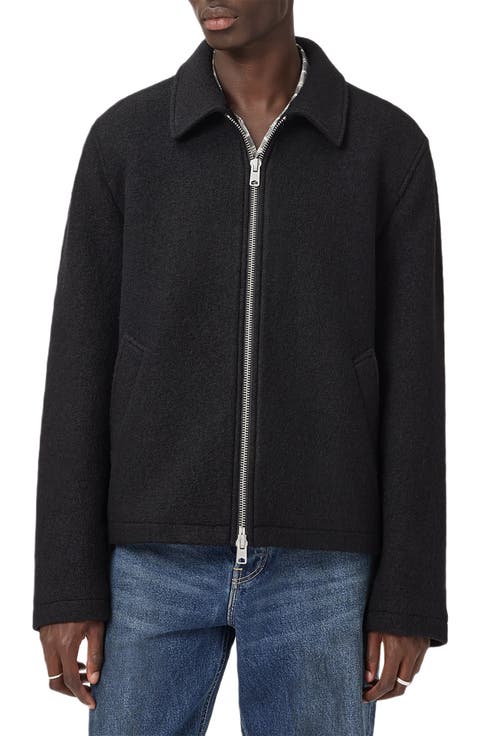 Celeste Crop Boiled Wool Jacket