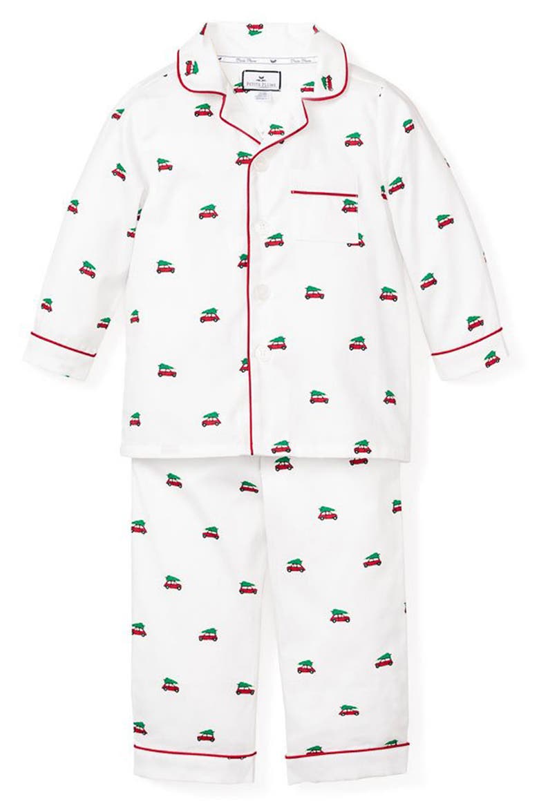 Kids' Holiday Journey Flannel Two Piece Pajamas, Main, color, WHITE