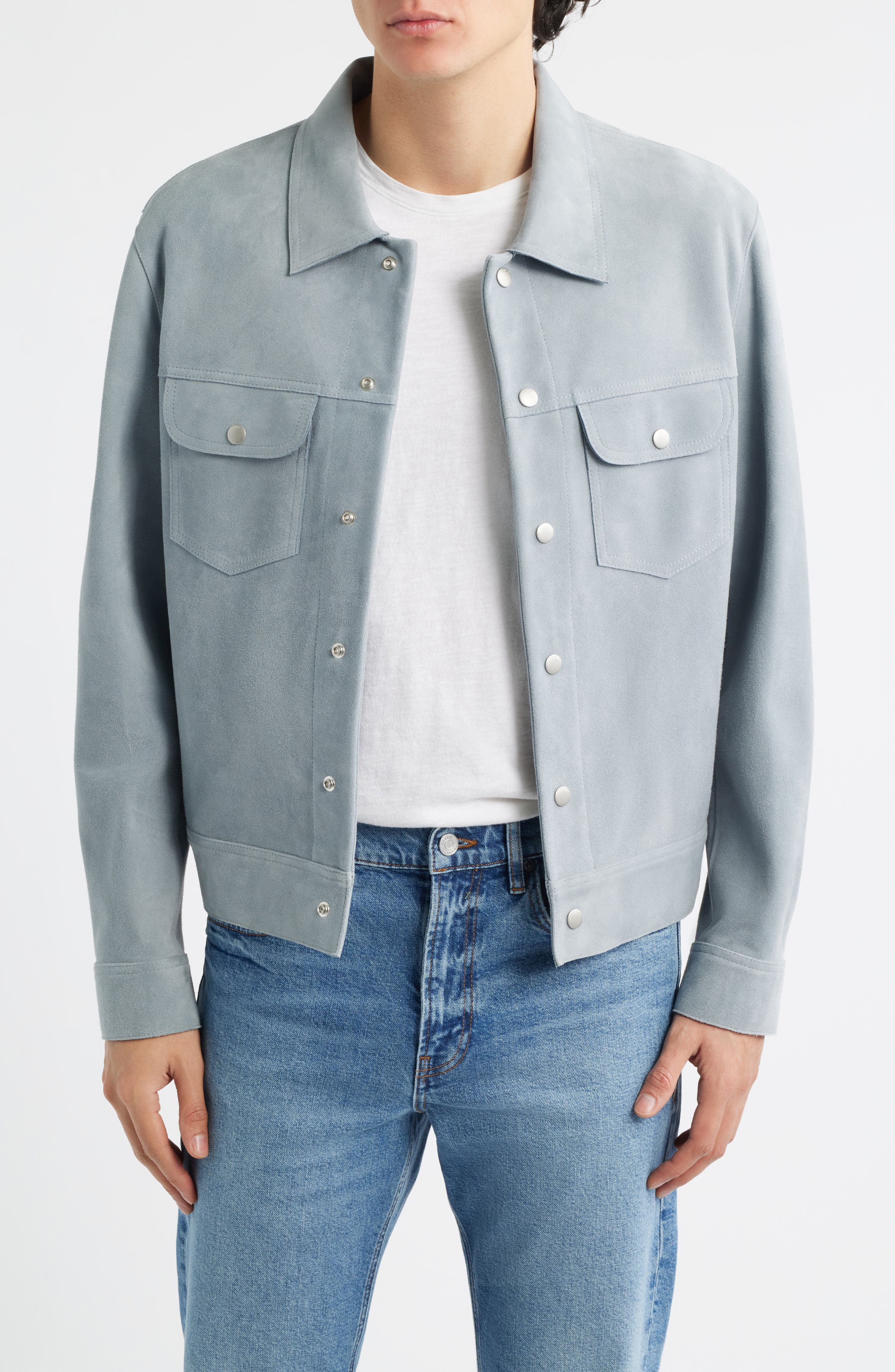 Suede Trucker Jacket - image 3