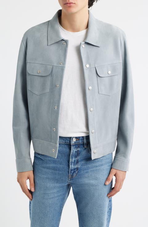 Suede Trucker Jacket