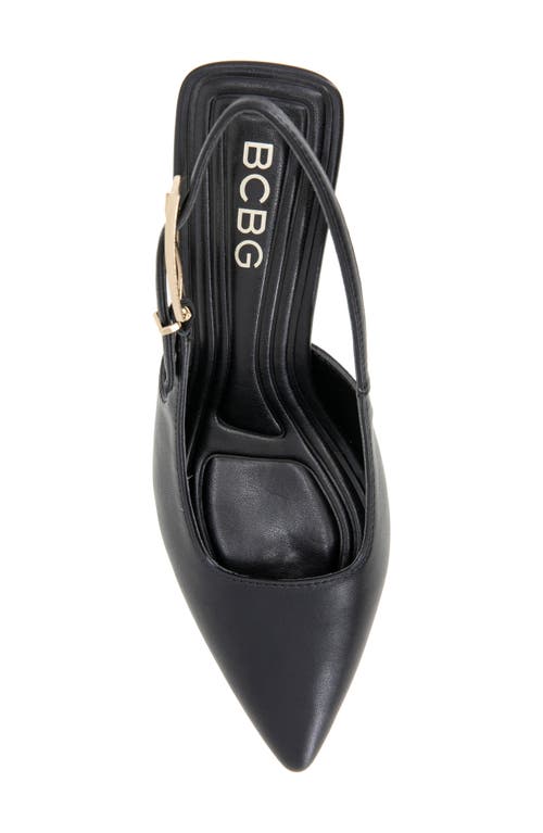 Bcbg Inara Slingback Pointed Toe Pump In Black