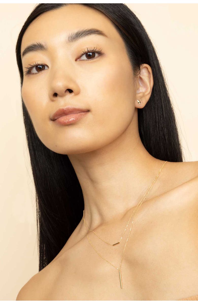 Oradina 14K Yellow Gold Vicenza Layered Necklace, Alternate, color, Yellow Gold