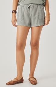 Splendid Rosalie Tie Waist Shorts