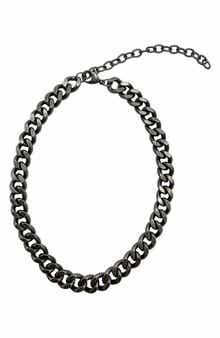 Adornia Water Resistant Curb Chain Necklace
