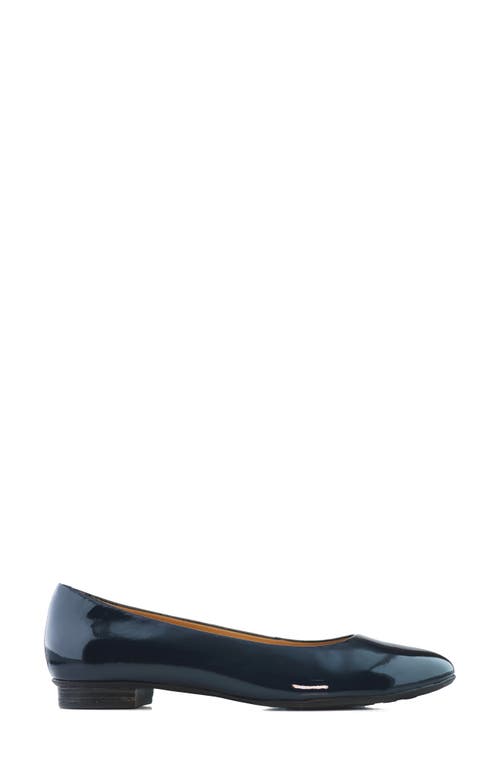 Marc Joseph New York Ferris Leather Ballet Flat In Blue