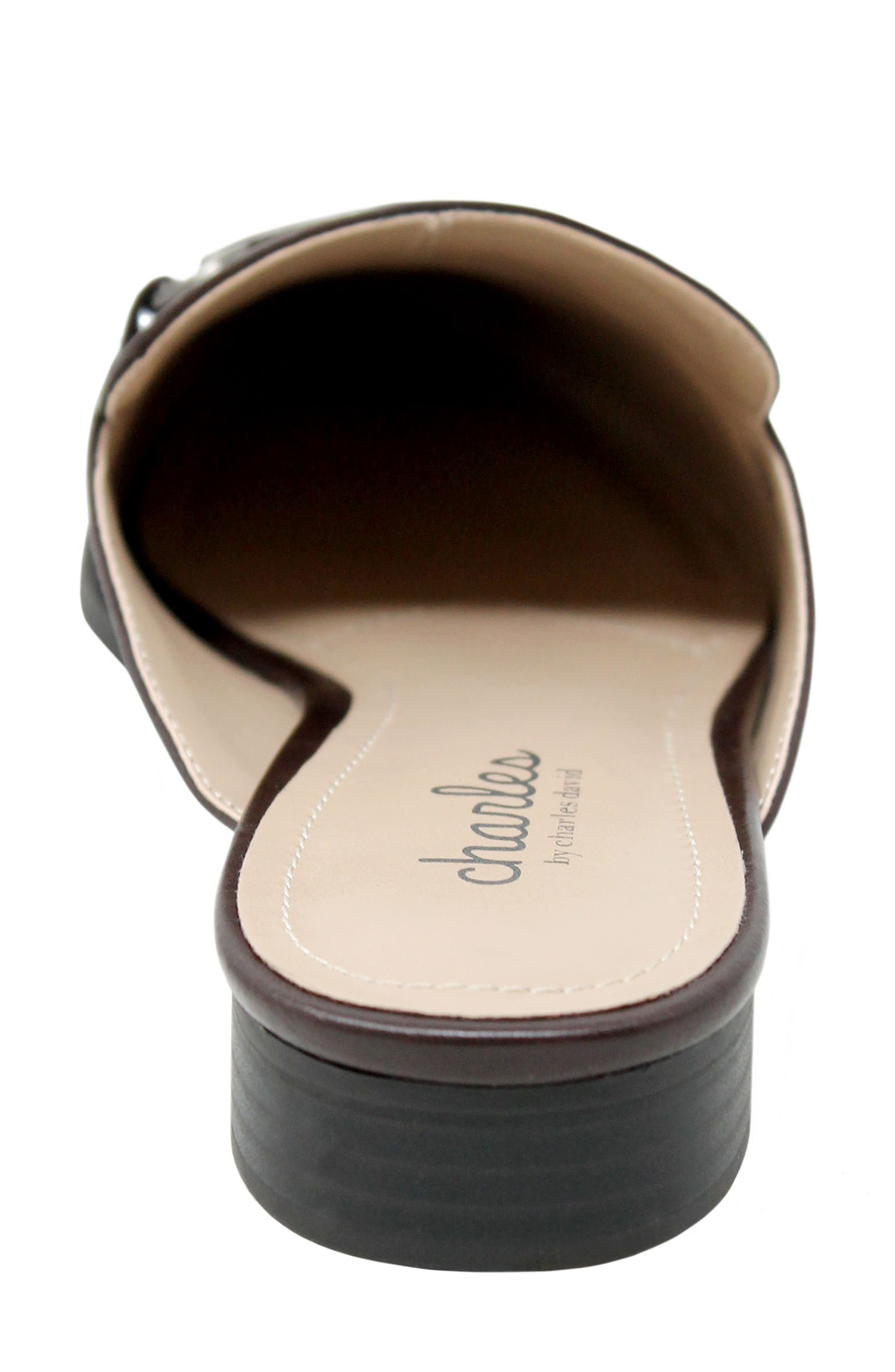 Charles David Executive Bit Mule, Alternate, color, MOCHA BROWN