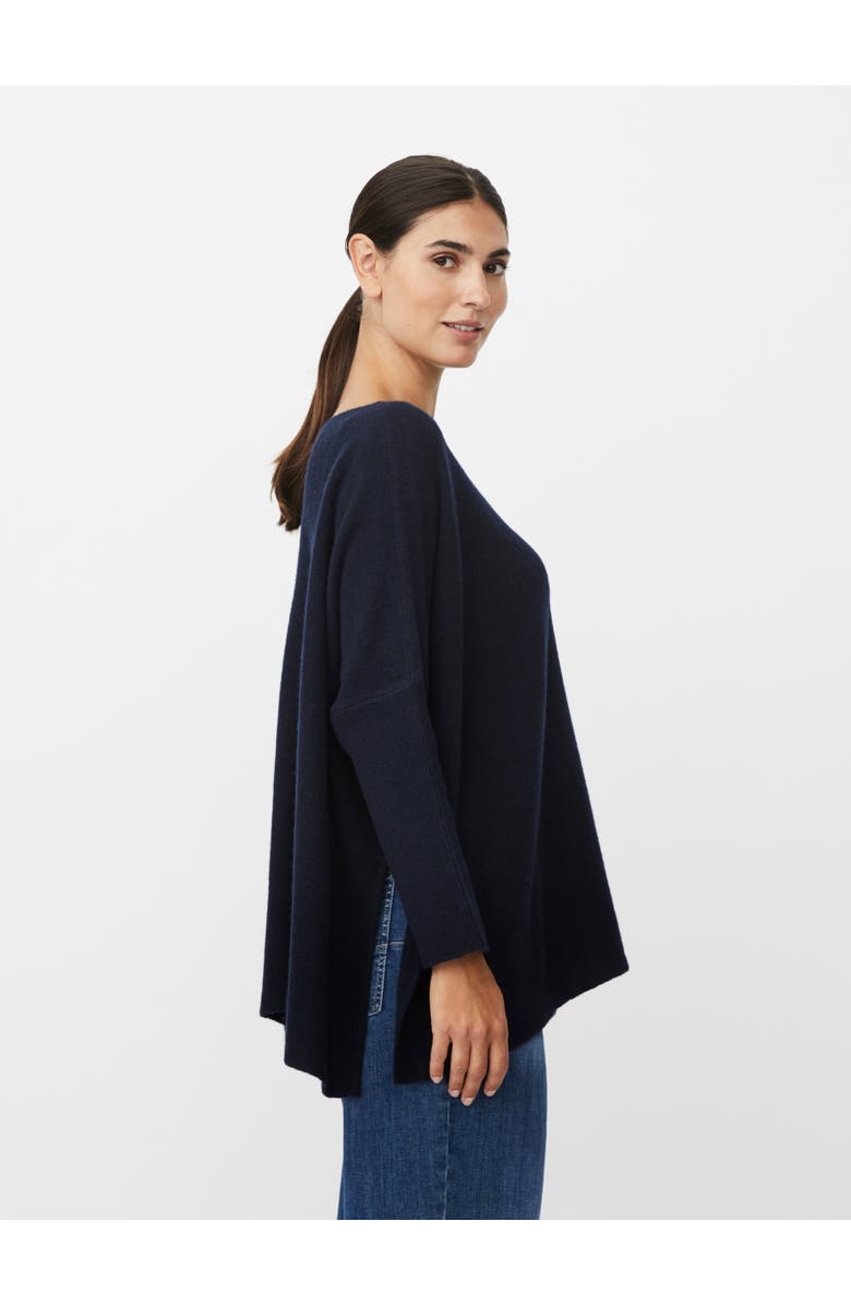 Masai Copenhagen MaFayela Knit Poncho, Alternate, color, Navy Blazer