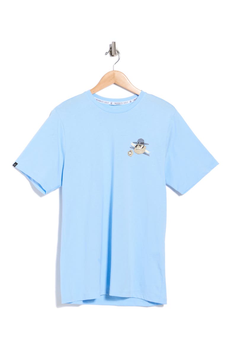 Rick Graphic T-Shirt, Main, color, SKY