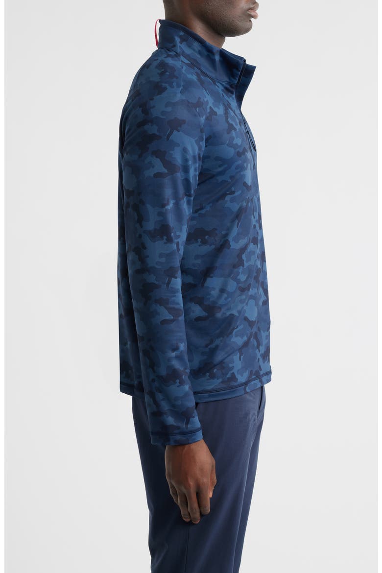 Quarter Zip Performance Golf Pullover, Alternate, color, TWILIGHT CAMO