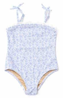 Kids' Tie Strap One-Piece Swimsuit