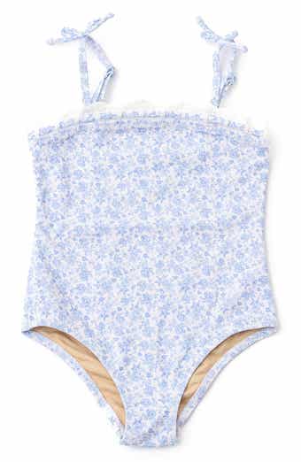 Kids' Tie Strap One-Piece Swimsuit