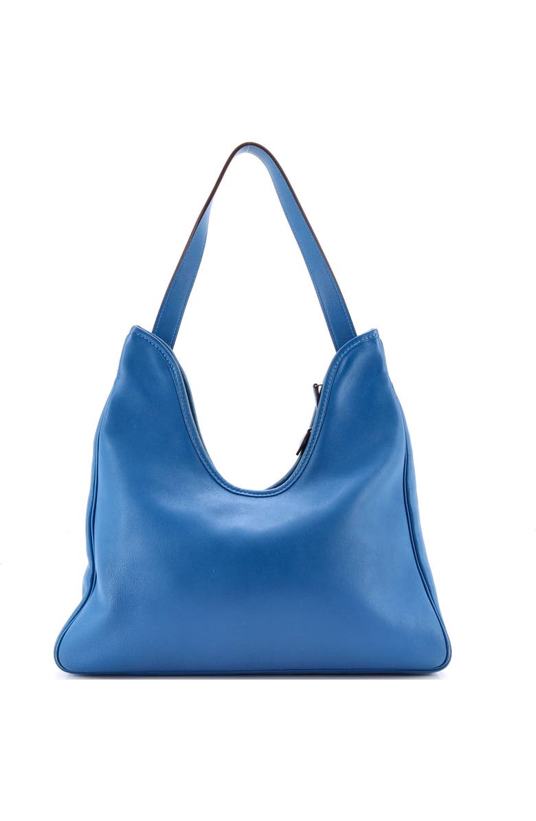 Pre-Owned Hermes Massai Cut Bag Leather 32, Alternate, color, Mykonos