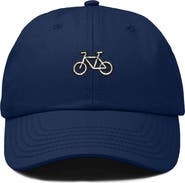 Dalix Bike Embroidered Cycling Cap