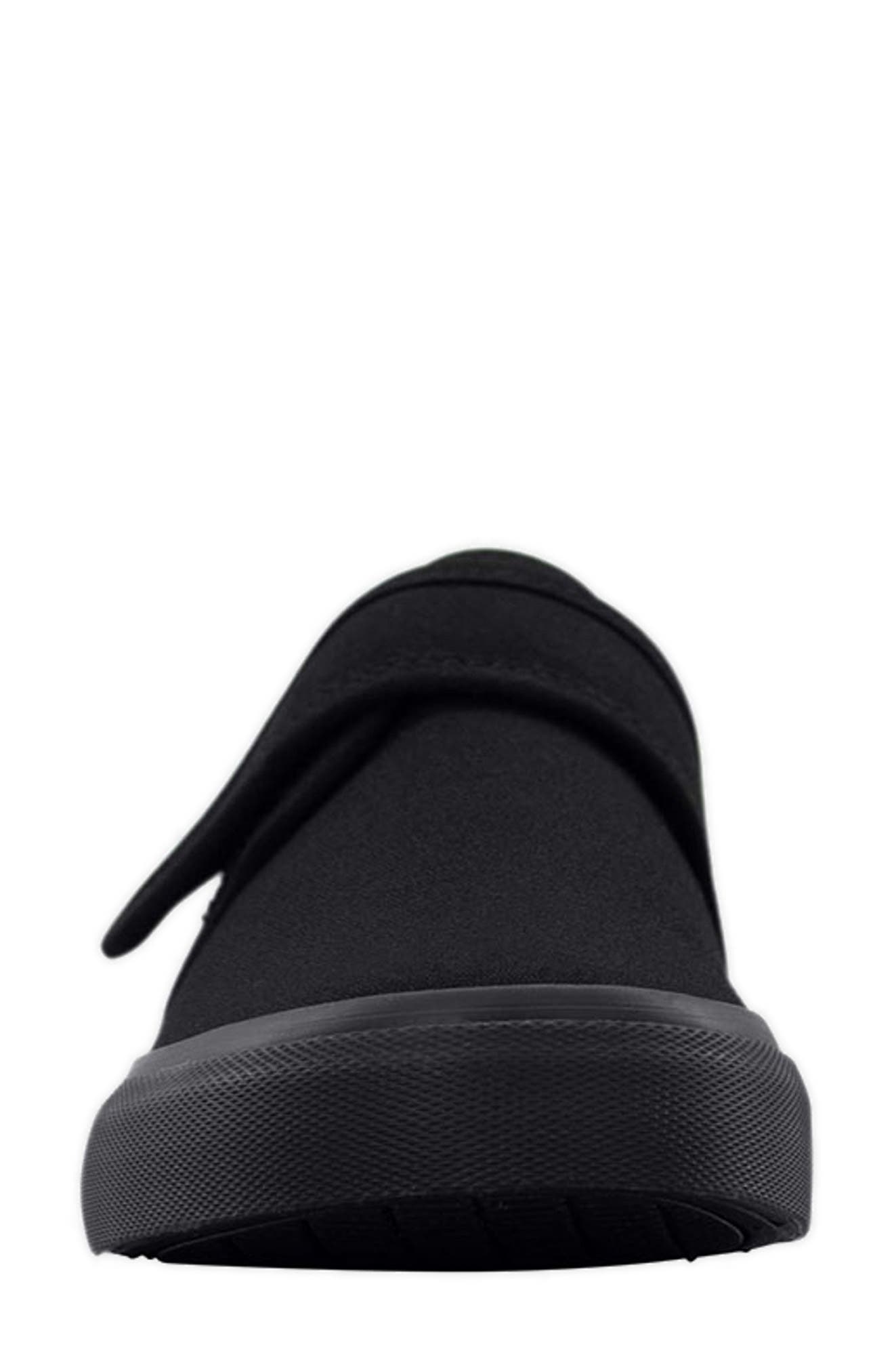 LUGZ Clipper Strap Slip-On Sneaker, Alternate, color, Black