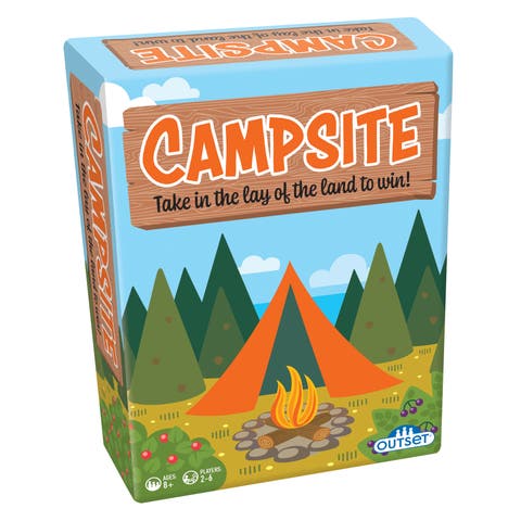 Campsite Simple Strategy Tile Laying Board Game