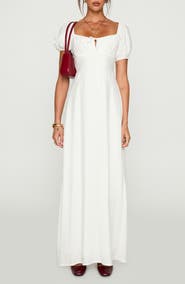 Princess Polly Song Puff Sleeve Maxi Dress