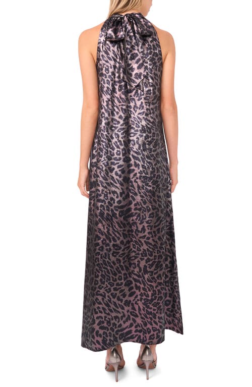 Vince Camuto Halter Neck Maxi Dress In Multi