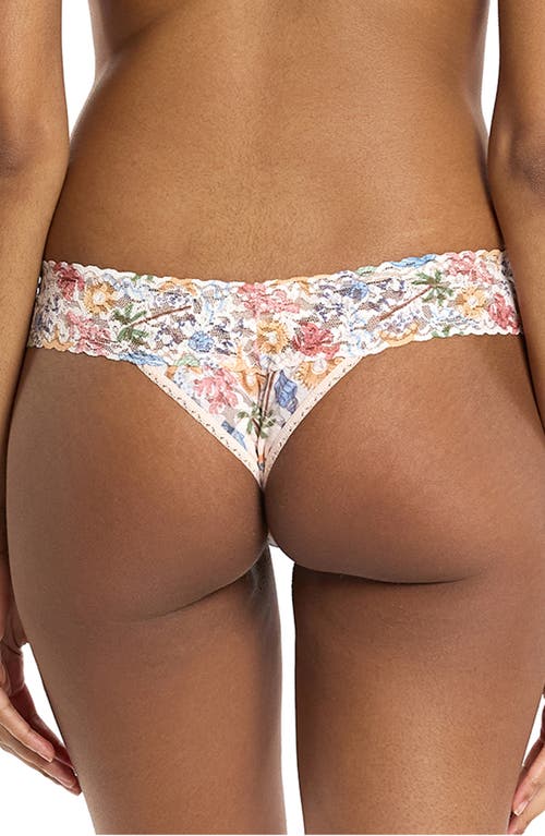 Hanky Panky Print Low Rise Thong