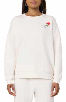Florence by Mills Cozy Crush Forever Embroidered Oversize Sweatshirt