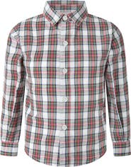 Rachel Riley Ivory Tartan Shirt
