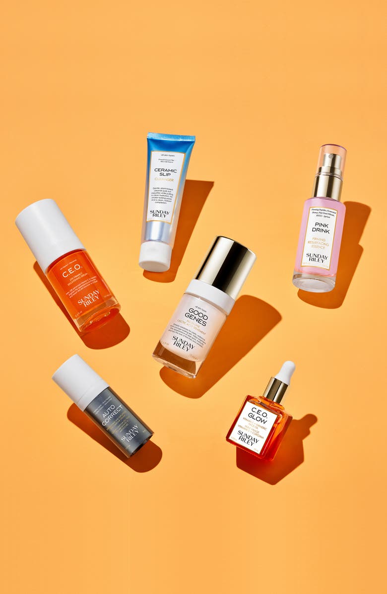 Sunday Riley Wake Up With Me Complete Brightening Morning Routine ...