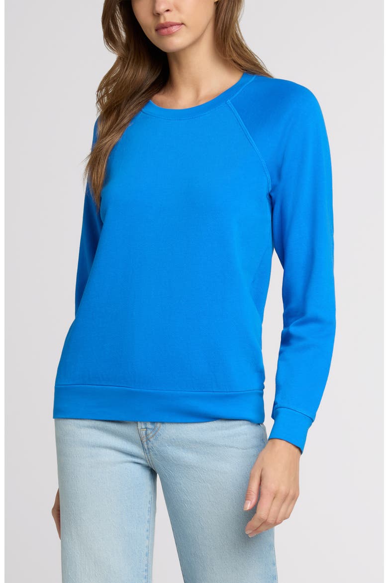 The Raglan Sweatshirt, Main, color, Cobalt