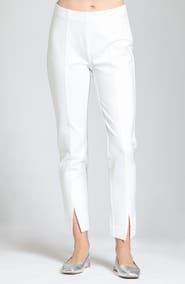 APNY Split Hem Pull-On Crop Slim Pants