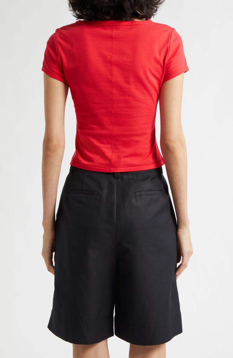 POSSE Clover Organic Cotton T-Shirt, Alternate, color, Red