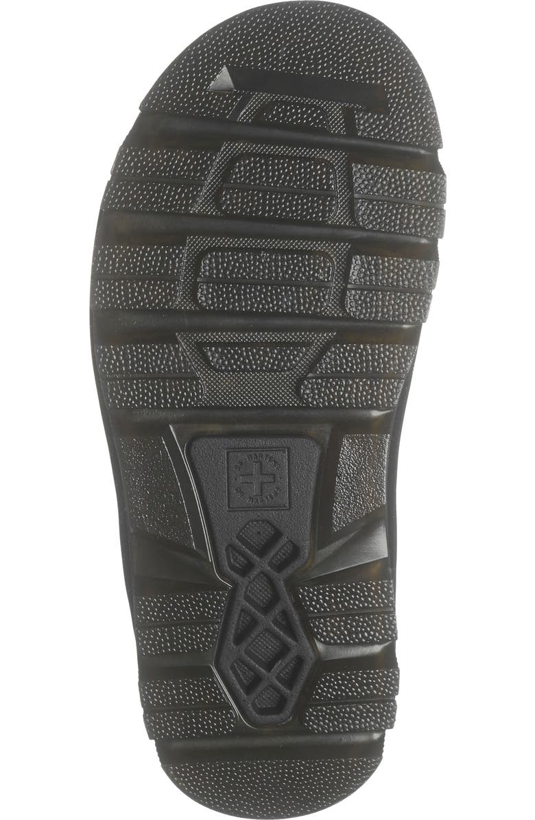 Dr. Martens ZebZag Flower Slide Sandal, Alternate, color, Black