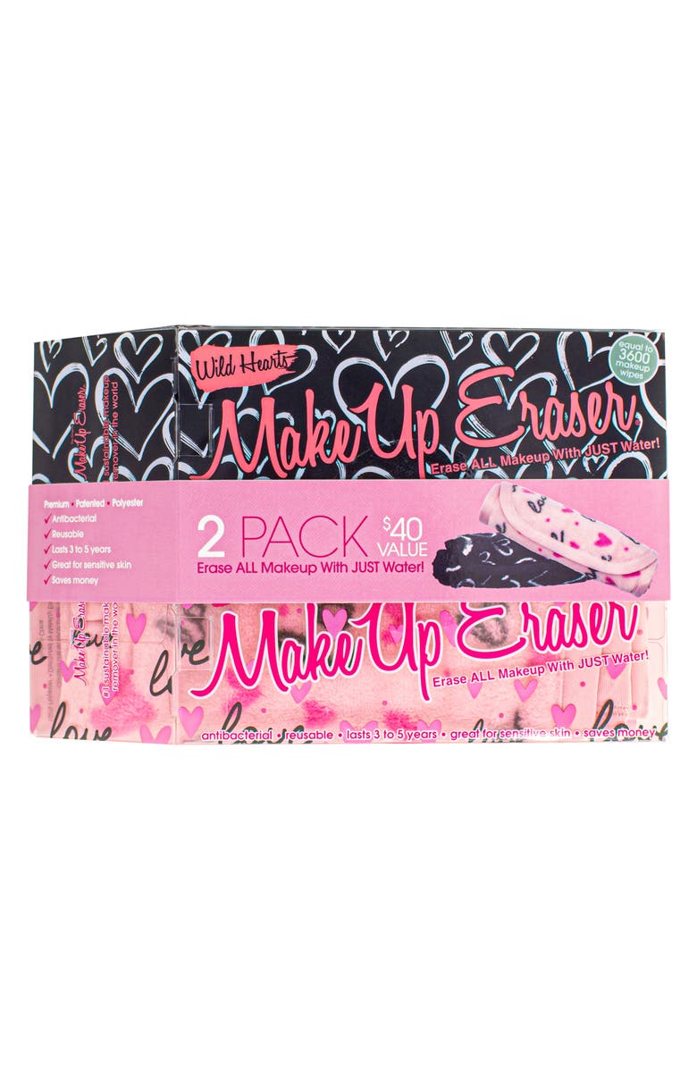 The Original MakeUp Eraser MakeUp Eraser Wild Hearts The Original MakeUp Eraser Duo, Alternate, color, 