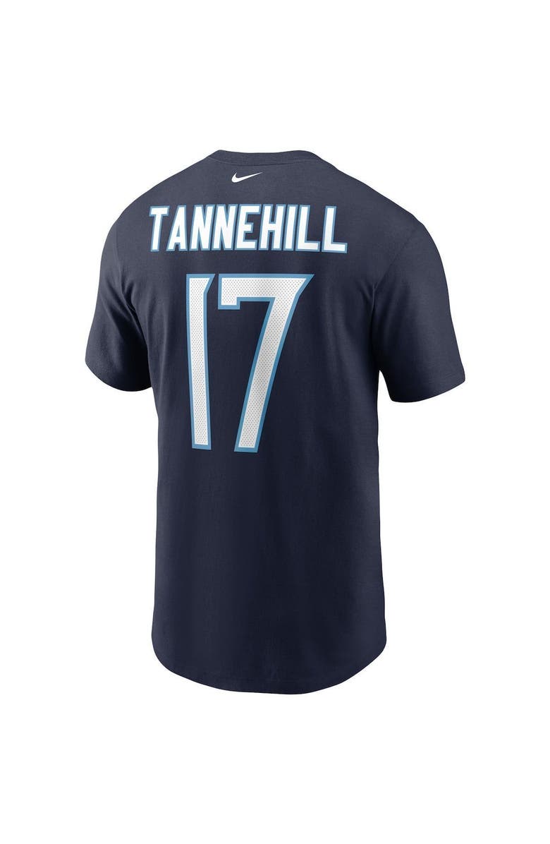 Nike Men's Nike Ryan Tannehill Navy Tennessee Titans Name & Number T-Shirt, Alternate, color, 