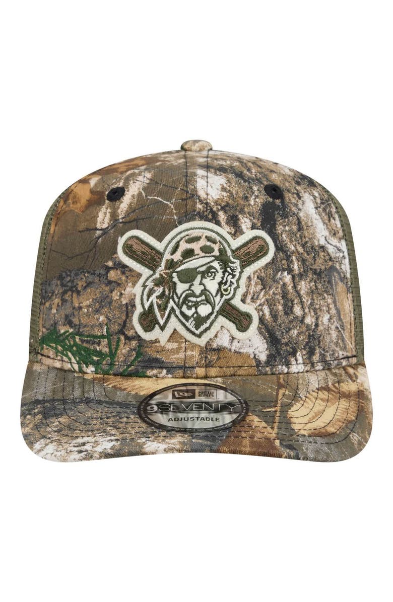 New Era Men's New Era Camo Pittsburgh Pirates Realtree 9SEVENTY Adjustable Hat, Alternate, color, Camo