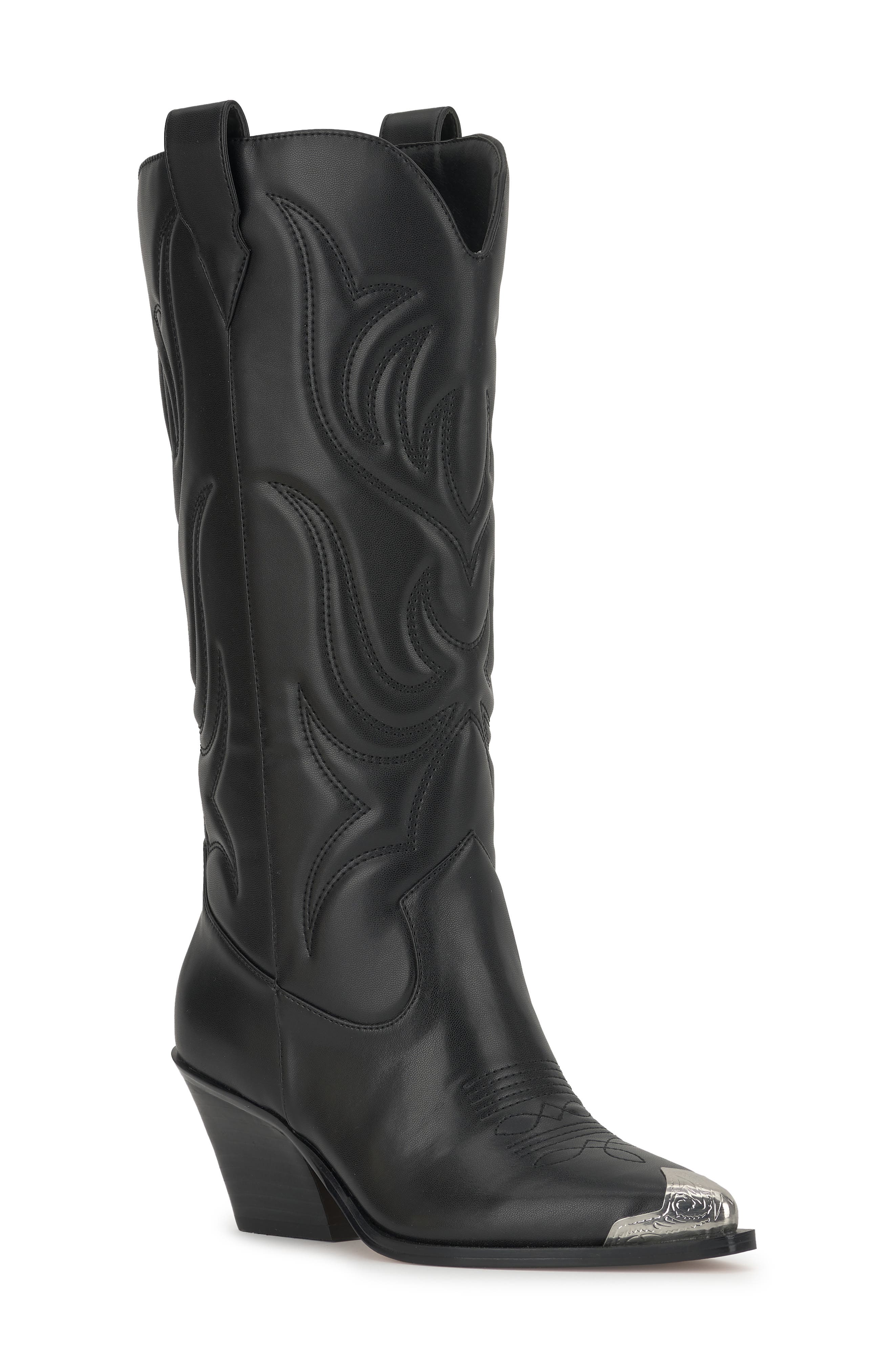 Jessica Simpson Zuliena Western Boot, Main, color, Black